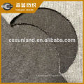 brushed knitted cotton polyester drawn needle fleece fabric for winter clothes